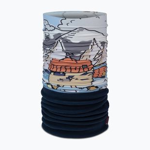 Children's multifunctional snood BUFF Polar teyt blue