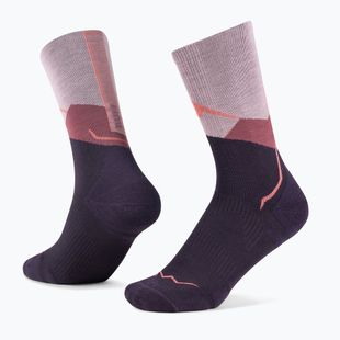 BUFF Merino Lightweight Crew LWC1 pink socks