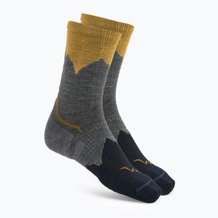 Socks BUFF Merino Lightweight Crew LWC3 grey