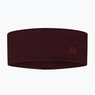 Headband BUFF Merino Wide garnet