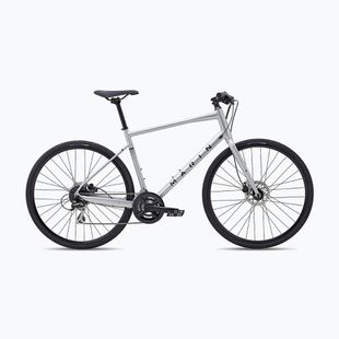 Men's cross bicycle Marin Fairfax 2 700C gloss silver/black
