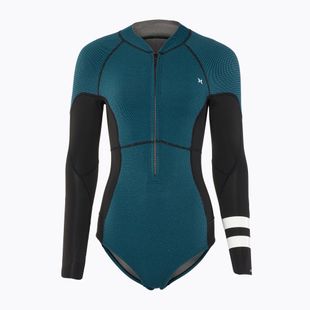 Hurley Advant Texture 2/2 mm Springsuit women's wetsuit black/skyblue