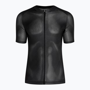 Men's HIRU Core Light cycling jersey full black