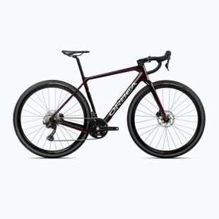 Gravel bike Orbea Terra M30 Team 2025 wine red carbon view
