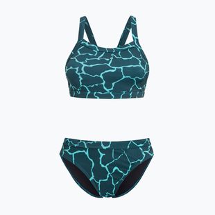 Women's two-piece swimsuit Orca Core Bikini dark green
