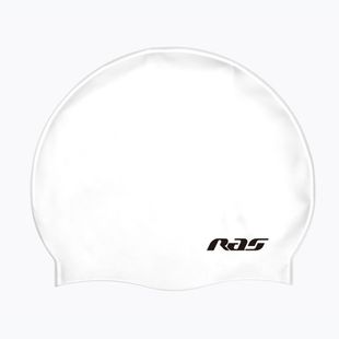 Children's swim cap RAS Silicone white