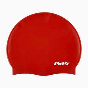 Children's swim cap RAS Silicone red