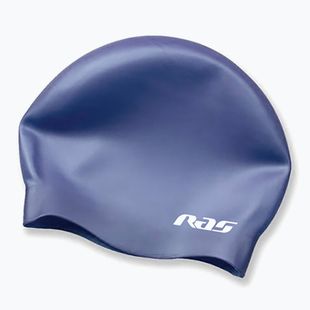 RAS Silicone Volume swimming cap navy