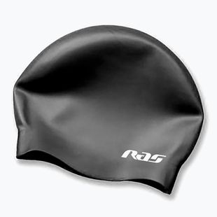 RAS Silicone Volume swim cap black