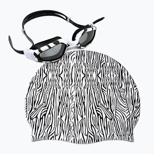 Set RAS WT cap + goggles white