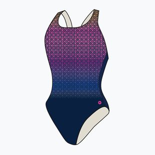 Women's one-piece swimsuit RAS Mensa Casual Back navy