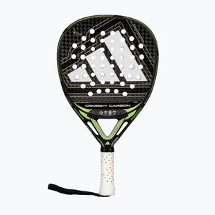 Padel racket adidas Cross IT Carbon 2026 black/lime