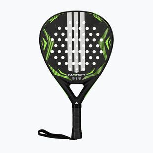 Padel racket adidas Match 2026 black/lime