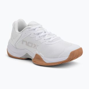 Padel shoes NOX ML10 Hexa white/gum rubber