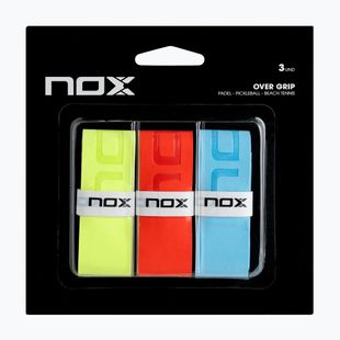 Padel wraps NOX Pro Overgrip 3 pcs multicolour