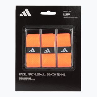 Padel racket wraps adidas Padel Overgrip Set 3 pcs. orange
