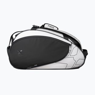 Padel bag NOX Luxury Master Series Padelbag 60 l white/black