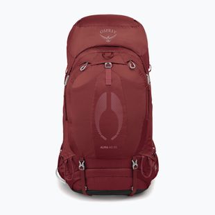 Women's trekking backpack Osprey Aura AG 65 l XS-S berry sorbet red