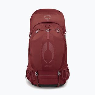 Women's trekking backpack Osprey Aura AG 65 l M-L berry sorbet red