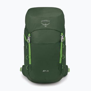 Hiking backpack Osprey Jet 28 l green canopy