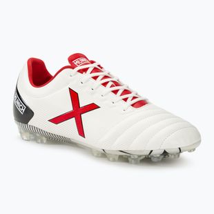 Football boots MUNICH Arenga FG blanco/rojo