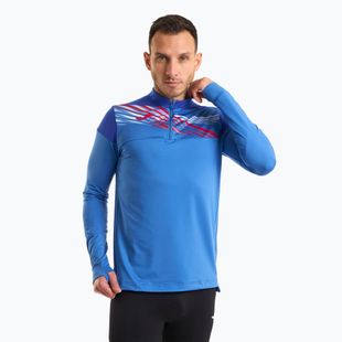 Men's Joma Elite X blue running sweatshirt 901810.700