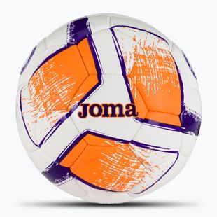 Joma Dali II football white/fluor orange/purple size 5