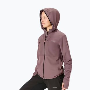 Women's NNormal Active Warm albergini/purple running jacket