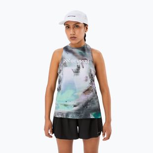 Women's NNormal Race Tank multicolour running shirt