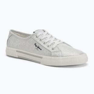 Women's shoes Pepe Jeans Brady Party silver