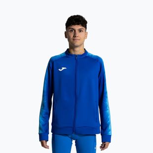Men's running sweatshirt Joma Elite XI Full Zip royal