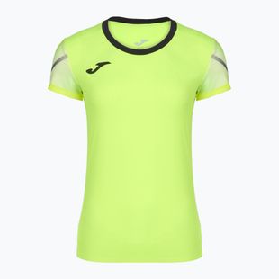Women's running top Joma Elite XI fluor yellow/black