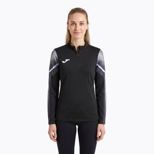 Women's Joma Elite XI running sweatshirt black/anthracite