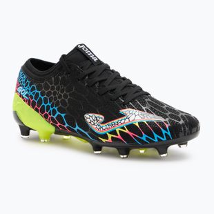 Men's football boots Joma Gol FG black/lemon fluor