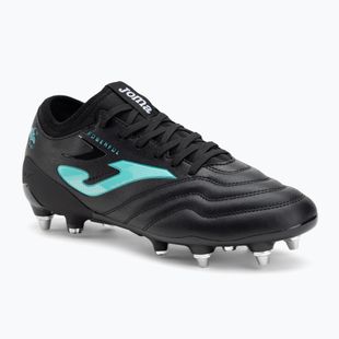 Men's football boots Joma Powerful SG black turquoise