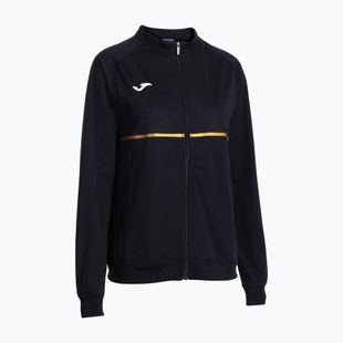 Women's Joma Record III Full Zip running sweatshirt black