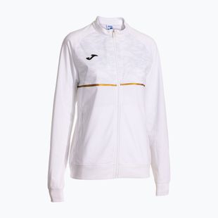Women's Joma Record III Full Zip running sweatshirt white