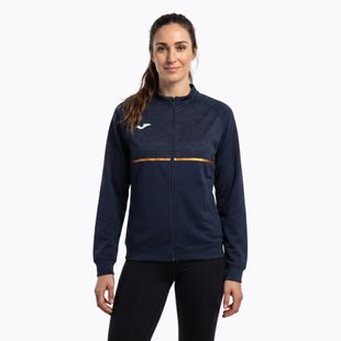 Women's Joma Record III Full Zip running sweatshirt navy