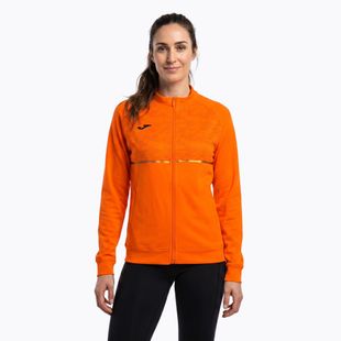 Women's Joma Record III Full Zip running sweatshirt orange