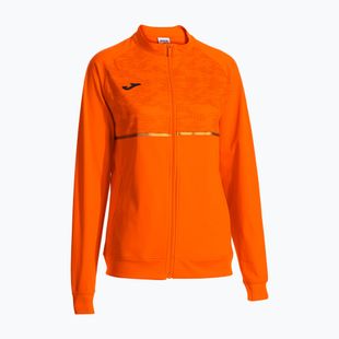 Women's Joma Record III Full Zip running sweatshirt orange