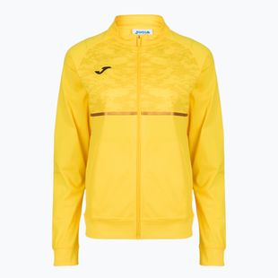 Women's Joma Record III Full Zip running sweatshirt yellow