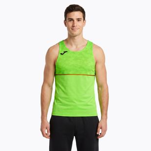 Men's Joma Record III fluor green running shirt
