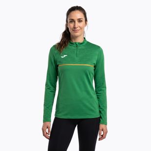 Joma Record III women's running sweatshirt green