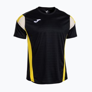 Men's Joma Montreal t-shirt black/yellow