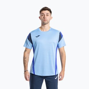 Men's Joma Montreal T-shirt sky blue/dark navy