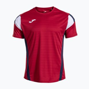 Men's T-shirt Joma Montreal red/dark navy