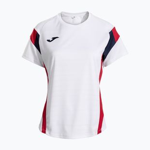 Women's tennis shirt Joma Montreal white / red
