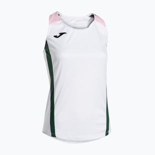 Women's tennis shirt Joma Montreal white/green