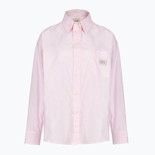 Women's shirt Kaotiko Stripes Dark People pink / white