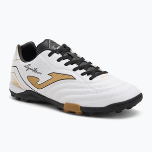 Men's football boots Joma Aguila TF white/gold